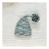 Gorros para Niños en Otoño e Invierno, Lindos y Súper Lindos Gorros de Punto con Bola de Pelo para Niños y Niñas, Gorros de Lana Cálidos para Bebés con Protección para los Oídos
