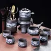Juego Automático de Té de Arcilla Púrpura Original Juego de Té Kung Fu Venta al por Mayor Regalo Promocional para Oficina y Hogar Caja de Regalo con Logo