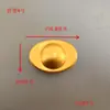 Adorno de Lingote Chapado en Oro Sólido, Lingote de Aleación de Cobre de Imitación, Pieza Decorativa para Sala de Estar, Ceremonia de Apertura o Regalo de Inauguración
