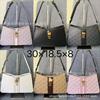 Gs nuevo comercio exterior Apto para todo de alta apariencia moda color liso estampado bolso de axila colgante g stitching adorno colgante bolso de hombro para mujer