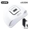 Lâmpada de Manicure X5Max Indução Inteligente Máquina de Fototerapia para Manicure Secador Gel de Esmalte de Unha LED Lâmpada para Secagem de Dedos Máquina de Manicure
