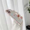 Funda protectora con diseño de amor y perla para Apple 16Pro, con diseño de mariposas y detalles en el lateral, para iPhone 11/15Pro