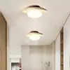 Lámpara de Techo Retro para Dormitorio Piedra de Cueva Amarilla Nueva para Bed & Breakfast Barra de Bar Estilo Wabi-Sabi Redonda Simple para Estudio Lámpara de Iluminación Estilo Antiguo Hierro