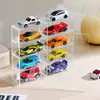 Temu Transfronterizo Domeka Hot Wheels Modelo de Coche de Juguete de Aleación Caja de Almacenamiento Soporte de Exhibición Vitrina Acrílica