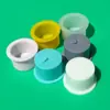 Rolha de Garrafa com Válvula Unidirecional de Silicone de Grau Alimentício, Tampa de Silicone em Forma de Cruz, Válvula de Silicone com Corte em Cruz, Válvula de Abertura de Garrafa Plástica de Vedação