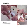 Caneta de silicone para nail art com ponta dupla, pacote único, caneta pressionadora de adesivo para pintar e aplicar pó de espelho mágico, fabricante