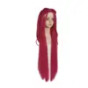 Skpop Cazadora Grupo Femenino Cabello Rizado Mira Peluca de Cosplay Rojo Rosa Cabello Largo Liso Zoe Trenzas Negras Rumi Morado