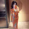 Conjunto de Vestido Floral Elegante de Verano de Alto Nivel, Estilo Socialité, tipo Diosa, con Cintura Marcada, para Vacaciones en la Costa