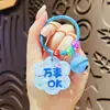 Llavero Acrílico Creativo con Texto Bendiciones para Niños, Regalo para Maestros, Regalo de Graduación, Lindo Colgante para Mochila
