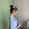 Bonita pinza para el pelo con forma de flor para niña, accesorio para el pelo de estilo coreano, pinza para el pelo para mujer, girasol colorido, accesorios de ropa DIY, tocado hecho a mano