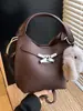 Moda 2026 Transfronteriza Bolso Cubo de Mano Otoño e Invierno Bolso de Mano Versátil Retro Gran Capacidad Bolso para Madre e Hija de Viaje
