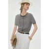 Ropa Única/Camisa de Diamantes Estrella Ambicionista de Belleza 345 Adornos de Diamantes 410 Lentejuelas Bordadas Cardigan Fresco de Lyocell