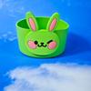 Venta Caliente Cubierta de Taza de Silicona de Dibujos Animados Goma Suave Conejo Lindo Anti-quemaduras Aislante Accesorios para Tazas Stanley Portavasos Fabricante Venta al por Mayor