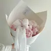 Nuevo Hilo Perlado de Pera Francesa Tela Satinada Nieve Ramo de Flores Decoración de Moño DIY Atmósfera Hilo de Serpentina de Seda
