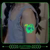 Princesa Sirena Infantil Foto Tatuaje Temporal de Color Pegatina Mujeres y Hombres Luminoso Duradero Impermeable Tatuaje Temporal de Color Gama Alta