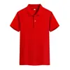 Camisa Polo Camisa Publicitaria Impresa Cuello Camisa Manga Corta Camiseta Personalizada Ropa de Trabajo para Hombres y Mujeres Logo Impreso Ropa para Actividades Grupales