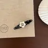 Presilha de Cabelo Bolinhas Florais Presilha Bico de Pato Strass Nova Francesa Retrô Nicho Versátil Presilha Lateral