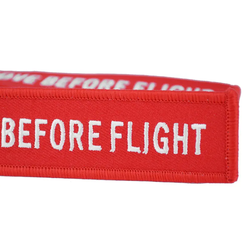 Remove Before Flight Red Embro