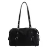 Bolso de axila de alta gama, nicho, estilo vintage transfronterizo para mujer, nuevo bolso de hombro casual tipo Boston de estilo coreano para commuting