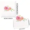 Tarjetas de Lugar Flor de Rosa 3D Más Vendidas de Amazon, Tarjetas de Nombre para Bodas, Tarjetas Pequeñas Tipo Tienda, Tarjetas de Asiento Transfronterizas, Tarjetas de Mesa