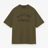 Marca Americana Tendência Essenciais Camiseta Casual Solta de Manga Curta com Estampa de Letras para Homens e Mulheres Tops de Casal