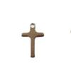 Acero inoxidable cruz pequeño colgante colgante de cruz etiqueta multi-especificación DIY accesorios para pendientes precio de fábrica al por mayor