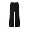 AliExpress transfronterizo nuevo para mujer venta al por mayor de comercio exterior ZR diseño dividido con cinturón chaleco bolsillo traje de pantalones acampanados