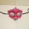 Máscara de encaje simple Chunzhi Transfronteriza Halloween para mujer, Máscara de media cara con patrón de dragón para fiesta de disfraces Cosplay, Máscara de princesa