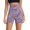 Shorts de Yoga para Mujer Verano Cintura Alta Camuflaje Pantalones Cortos Deportivos Pantalones Deportivos Pantalones de Seguridad para Estudiantes Fitness Pantalones Base Super Shorts Pantalones Sexy