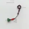 Rope Teñido a Mano Estilo Chino Cheongsam Traje Tang Disfraz Han Botón a Presión Colgante para Mujer Retro Guofeng Colgante Colgante Accesorios para Ropa Botón