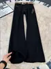 Jeans de algodón puro bordados color blanco roto cleanfit para hombre corte diagonal americano pierna curva pantalones high street pierna recta pantalones ligeramente acampanados
