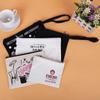 Bolsa de lona personalizada de Amazon para lápices con logotipo impreso, neceser, monedero, monedero