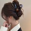 Clip de pelo grande Maillard de lujo ligero de alta gama para mujer, novedad de 2024, con clip de tiburón, pinza grande para el pelo, accesorio para la cabeza