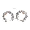 Pendientes de perlas de círculo geométrico 2023 nuevos pendientes de moda únicos de nicho retro para mujer de alta calidad