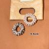 Anillo para teléfono de felpa simple que combina con todo, cuerda para el cabello, cuerda para el cabello sin marcas, accesorios para el cabello, tendones de goma de otoño e invierno