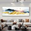 Nueva pintura decorativa china para sofá, fondo de pared, pintura colgante de oficina, pancarta, pintura de paisaje de estilo chino
