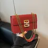 Bolsa de Hombro de Moda Nueva de Alta Gama con Relieve para Comercio Exterior Transfronterizo Bolso Cruzado Versátil con Cadena Bolso Cuadrado Pequeño Tejido