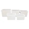 Los fabricantes suministran Caja de cultivo de peces de plástico cuadrada de múltiples especificaciones, engrosada, con ladrillo de burbujas horizontal, Caja de cultivo de peces
