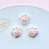 Accesorios de resina DIY de dibujos animados, grandes, rosas, lindos adornos de gato, pinzas para el pelo, cadenas para fundas de teléfono, accesorios, hebillas de zapatos, materiales decorativos