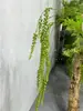 Bosque Escandinavo Verde Planta Verde Hoja Verde Techo de Salón de Bodas Mimosa Plástico Flor Falsa Hierba de Amante Eucalipto