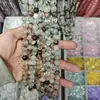 Contas Redondas de Cristal, Cristal de Chá, Contas Soltas de Cristal Branco, Acessórios para DIY, Contas para Atacado, Acessórios para Joias DIY, Atacado Transfronteiriço