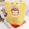 Solo ropa de muñeca: Colgante de muñeca de peluche de vinilo de la serie Hirono Road Log, ropa de muñeca Hirono, suéter, overol