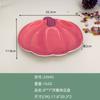 Fábrica de platos de melamina Wanshan venta al por mayor transfronteriza plato para snacks de frutas secas europeo y americano hogar creativo forma de calabaza plato de Navidad