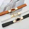 Reductor de cintura elástico de estilo coreano para mujer, Cinturón decorativo ajustado para vestidos, Reductor de cintura versátil y simple