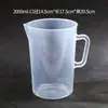 Copo medidor de plástico com escala cilindro graduado transparente loja de milk tea copo medidor especial para panificação grau alimentício grande capacidade copo comercial