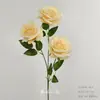 Arranjo de Chão com Flores Artificiais Cor de Champanhe, Rosa de Casamento, Hortênsia, Material de Flores para Corredor de Teto, Arranjo de Decoração para Auditório