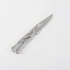 Cuchillo plegable pequeño negro al por mayor para exteriores, cuchillo portátil de acero inoxidable para acampar al aire libre, cuchillo para fruta, cuchillo Bo Xiaoke