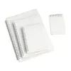 Cuaderno de Espiral A5 con Tapa abatible PP Cuaderno de Rejilla con Gire Lateral Cuaderno B5 Bloc de Notas Rayado para Estudiante Papelería Cuaderno de Hojas Sueltas