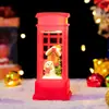 Luz nocturna de Navidad luminosa portátil transfronteriza, lámpara de cristal, decoración de mesita de noche, luz ambiental para dormitorio, venta directa y al por mayor