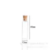Botella de Control de Capacidad Pequeña Tapón de Madera Tarjeta Botella de Control de Vidrio de Borosilicato Alto Botella Flotante de Deseos Botella Decorativa de Polvo Multitamaño